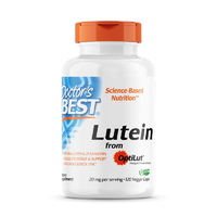 Натуральная добавка Doctor's Best Lutein with OptiLut, 120 вегакапсул