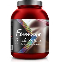 Протеин Power Pro Femine Protein, 1 кг банка - клубника