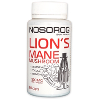 Натуральная добавка Nosorog Lion's Mane, 60 капсул