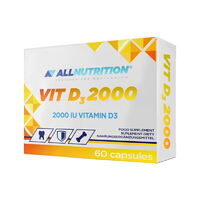 Витамины и минералы AllNutrition Vitamin D3 2000, 60 капсул