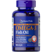 Жирные кислоты Puritan's Pride One Per Day Omega 3 Fish Oil 950 mg, 90 капсул
