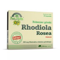 Натуральная добавка Olimp Rhodiola Rosea Premium, 30 капсул