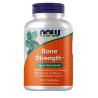 Витамины и минералы NOW Bone Strength, 240 капсул