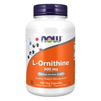 Аминокислота NOW L-Ornithine 500 mg, 120 вегакапсул