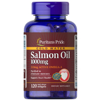 Жирные кислоты Puritan's Pride Salmon Oil 1000 mg, 120 капсул