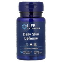 Натуральна добавка Life Extension Daily Skin Defense, 30 вегакапсул