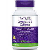 Жирные кислоты Natrol Omega 3-6-9 Complex, 90 капсул