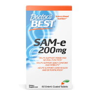 Аминокислота Doctor's Best SAM-e 200 mg, 60 таблеток