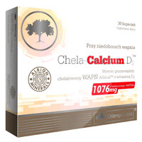 Витамины и минералы Olimp Chela-Calcium D3, 30 капсул, СРОК 04.22