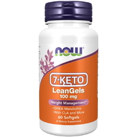 Жиросжигатель NOW 7-Keto LeanGels 100 mg, 60 капсул