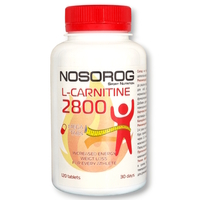 Жиросжигатель Nosorog L-Carnitine, 120 таблеток