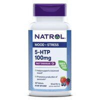 Аминокислота Natrol 5-HTP 100 mg Fast Dissolve, 30 таблеток