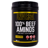 Аминокислота Universal Nutrition 100% Beef Aminos, 400 таблеток