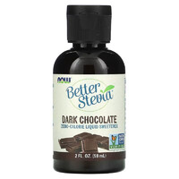 Заменитель питания NOW Better Stevia, 59 мл, Dark Chocolat