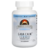 Аминокислота Source Naturals Serene Science GABA Calm, 120 леденцов