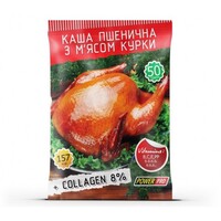Заменитель питания Power Pro Каша пшеничная, 50 грамм - курица