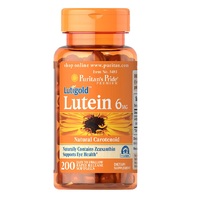 Натуральная добавка Puritan's Pride Lutein 6 mg with Zeaxanthin, 200 капсул