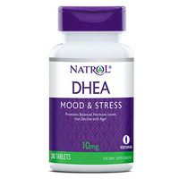 Стимулятор тестостерона Natrol DHEA 10 mg, 30 таблеток