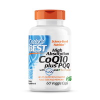Витамины и минералы Doctor's Best CoQ10 plus PQQ High Absorption, 60 капсул