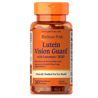 Натуральная добавка Puritan's Pride Lutein Vision Guard, 30 капсул