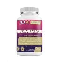 Натуральная добавка 10XNutrition Ashwagandha, 60 капсул