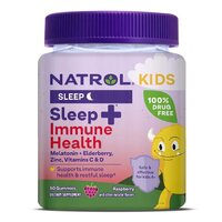 Натуральная добавка Natrol Kid's Sleep + Immune Health, 50 желеек