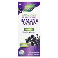 Натуральная добавка Nature's Way Sambucus Traditional Immune Syrup, 120 мл