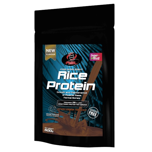 Протеїн AllSports Labs Rice Protein, 500 грам - шоколад