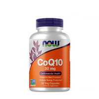 Натуральная добавка NOW CoQ-10 30 mg, 60 вегакапсул