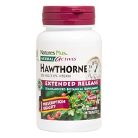 Натуральная добавка Natures Plus Herbal Actives Hawthorne 300 mg, 30 таблеток