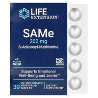 Аминокислота Life Extension SAMe 200 mg, 30 таблеток