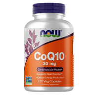 Натуральная добавка NOW CoQ-10 30 mg, 120 вегакапсул