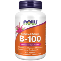 Витамины и минералы NOW Vitamin B-100, 100 таблеток
