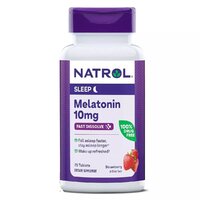 Натуральная добавка Natrol Melatonin 10 mg Fast Dissolve, 75 таблеток