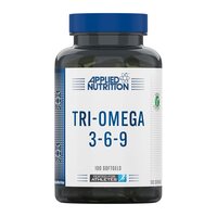Жирные кислоты Applied Nutrition Tri-Omega 3-6-9, 100 вегакапсул