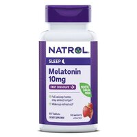 Натуральная добавка Natrol Melatonin 10 mg Fast Dissolve, 60 таблеток