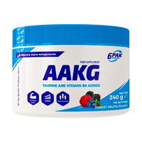Амінокислота 6PAK Nutrition AAKG, 240 грам