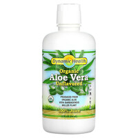 Натуральная добавка Dynamic Health Organic Aloe Vera, 946 мл