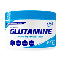 Аминокислота 6PAK Nutrition Glutamine, 240 грамм