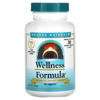 Натуральная добавка Source Naturals Wellness Formula Herbal Defense Complex, 90 таблеток