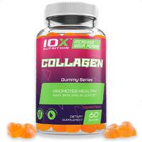 Препарат для суставов и связок 10XNutrition Collagen, 60 желеек