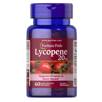 Натуральная добавка Puritan's Pride Lycopene 20 mg, 60 капсул