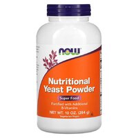 Натуральная добавка NOW Nutritional Yeast Powder, 284 грамм