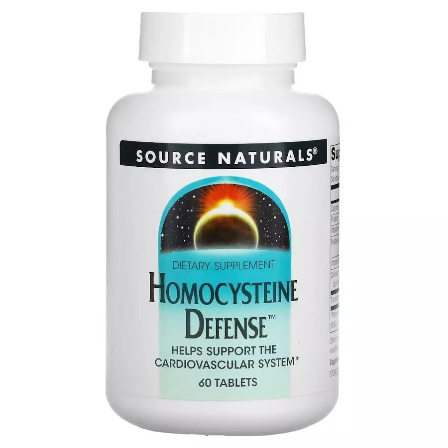 Вітаміни та мінерали Source Naturals Homocysteine Defense, 60 таблеток