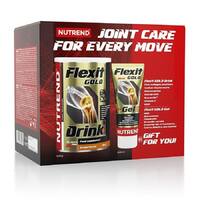 Препарат для суставов и связок Nutrend Flexit Gold Drink + Flexit Gold Gel, 400 г/100 мл