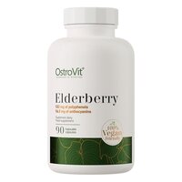 Натуральная добавка OstroVit Vege Elderberry, 90 капсул