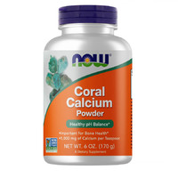 Витамины и минералы NOW Coral Calcium Powder, 170 грамм