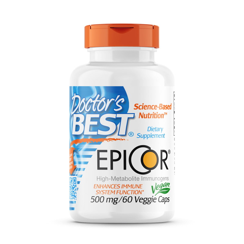 Натуральная добавка Doctor's Best Epicor, 60 вегакапсул