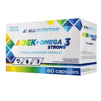 Жирные кислоты AllNutrition ADEK + Omega 3 Strong, 60 капсул