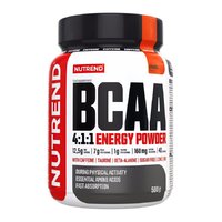 Амінокислота BCAA Nutrend BCAA 4:1:1 Energy Powder, 500 грам
